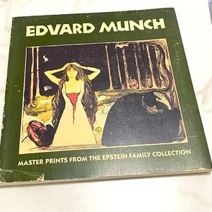 Vintage Edvard Munch Art Book